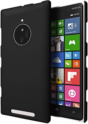 Premium Slim PC Matte Hard Case for Nokia Lumia 830 (Matte Black)