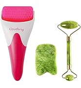 Mothers Day Gifts for Mom Jade Ice Face Gua Sha Roller – Ficial Eye Massage Stone for Women Girl ...