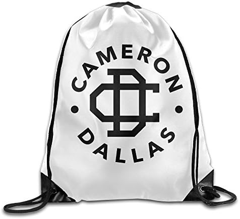 WLHZQS Cameron Dallas Logo Unisex Drawstring Bag