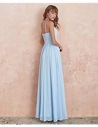 Vestidos largos de dama de honor de color burdeos, vestidos de dama de honor sencillos con ranura para mujeres, tirantes de espagueti