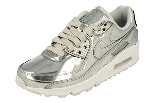 Nike Women's Air Max 90 SP Running Shoes, Silver