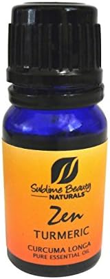 Zen TURMERIC Essential Oil, Therapeutic Grade 10 ml from Sublime Naturals. Anti-inflammatory Qualities.