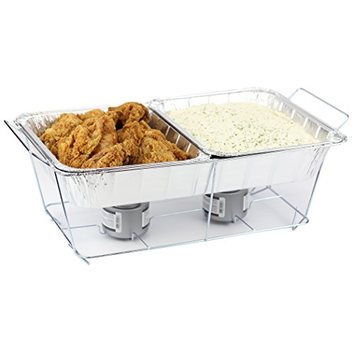 Simply Deliver Aluminum Steam Table Pan, Half-Size, Deep, 45 Gauge, 80-Count