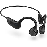 Uear Bone Conduction Headphones, 2026 Upgraded Open-Ear Bluetooth Wireless Sport Headphones,Waterproof Wireless Headphones with Built-in Mic for Sports,Workout, Running, Hiking, Cycling (Black)
