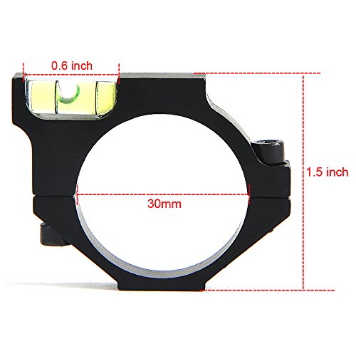 BESTSIGHT Bubble Level for 1in/30mm Tube Riflescope Anti-Cant Used for Shooting and Hunting (30mm)