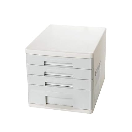 Amazon Com Hiyougen Desktop File Cabinet 4 Drawer Plastic And