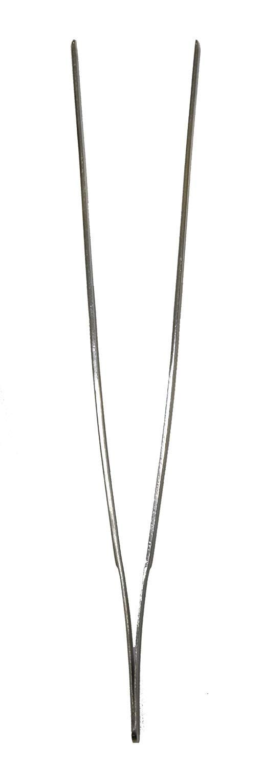 Komodo Feeding Tongs Straight,Silver, 25 Cm