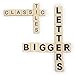 Big Letter BANANAGRAMS: Family Word Game With Easy To See And Handle Letter Tiles