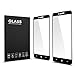 [2-Pack] Full Coverage Tempered Glass Screen Protector for ZTE Blade Z Max/Zmax Pro2 / Z982/ZTE Sequoia with Lifetime Replacement Warranty