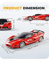BEZGAR Licensed RC Series, 1:24 Scale Remote