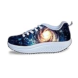 FOR U DESIGNS Fashion Women's Swing Strength Fitness Walking Sneaker Platform Shoes