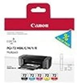 Canon 6402B009 Ink Cartridge Black Yellow Magenta Cyan Multipack PIXMA PRO-10 view 5