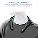 Neckband Bluetooth Wearable Speaker,Bluenin Wireless Portable Personal Sperker with Ture 3D Theater Stereo Sound,Bluetooth 5.0 Lightweight Outdoor Sport Speaker CVC 8.0 Noise Cancelling Built-in Micthumb 1