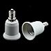 GOTD 5PC E14 to E27 Base Socket Light Bulb Lamp Holder Adapter Plug Converter