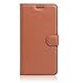 BLU Advance 4.0 L2 case, KuGi BLU Advance 4.0 L2 case - BW style ultra-thin PU Leather Case for BLU Advance 4.0 L2 smartphone. (Gold)