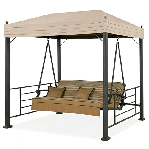 Light Beige Replacement Swing Cover Compatible with Sonoma Swing