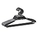 HOUSE DAY Coat Hangers Eco-Friendly 100% PP New Material Extra Wide Adjustable Shoulder Suits Coats Cascading Hangers Heavy Duty 15”-20” Plus Size Garment Plastic Hangers with Swivel Hook 5 Pack