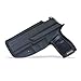 B.B.F Make IWB KYDEX Holster Fit: Sig Sauer P320 Carry/Compact | Retired Navy Owned Company | Inside Waistband | Adjustable Cant | US KYDEX Made (Black, Left Hand Draw (IWB))