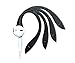 EARBUDi Flex - Compatible with Your Apple iPhone Wired EarPods | Attaches to Your Wired EarPods for iPhone Models | (Black)