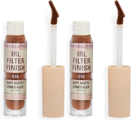 Revolution, IRL Filter Finish Concealer, Full Coverage, Oil-Fr... 41Tonc8HQVL