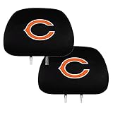 Official National Football League Fan Shop Authentic Headrest Cover (Chicago Bears)