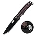 CIMA Fixed Blade Survival Knife Full Tang Hunting Knife with Magnesium Fire Starter(G10 handle)