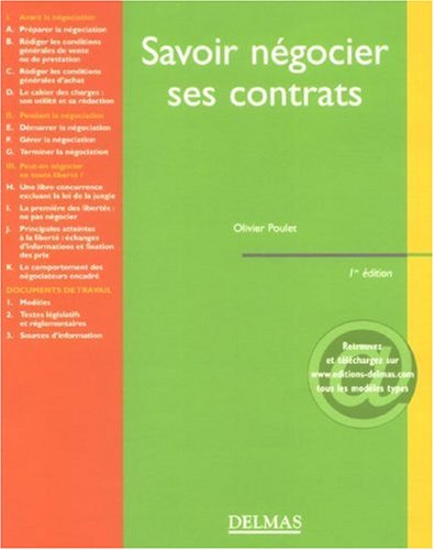 Savoir négocier ses contrats