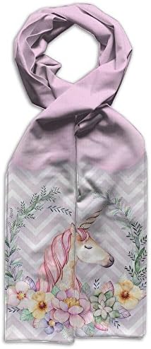 Winter Warm Soft Scarf Unicorn Fashion Long Neck Scarves Wrap Shawl For Kids Children