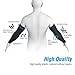 Eutuxia UV Sun Protection Compression Cooling Arm Sleeves, 1 Pair, Men & Women, Anti-Slip, Ideal for All Hiking Running Football Basketball Sports, Outdoor Activities & Indoor, White