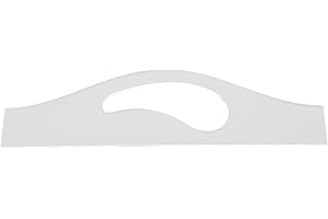 MOBUTOFU Acrylic Stencils Cutting Board Handle Template for Kitchen Charcuterie Board Projects