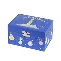 TROUSSELIER - Little Prince - Photoluminescent Music Box - Glow in The Dark - Dark Blue