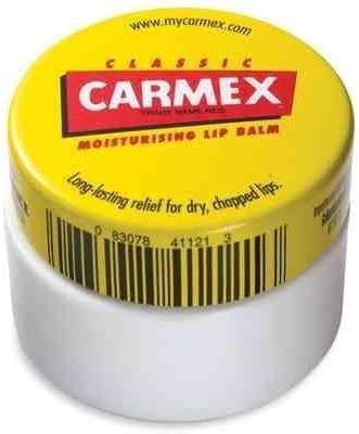 Carmex Classic Moisturising Lip Balm Pot SPF 15 Dry Chapped Lips 7.5g