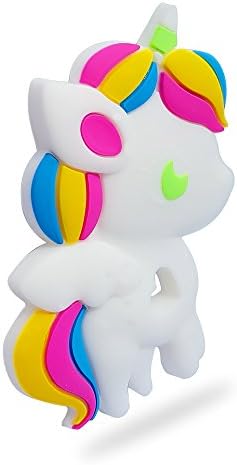 Baby Teething Toy Silicone Unicorn Teether, Soft Teether Chew Toy Ideal for gum, BPA &amp; Phthalates Free Silicone, FDA Approved
