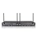 XTUGA EW240 UHF Rocket Audio 4 Channel Wireless Microphone System UHF Wireless Microphone System metal receiver with 4 bodapack for Stage Church Use for Family Party, Church, Small Karaoke Night