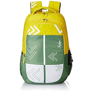 Skybags Bingo Plus 04 48 cms Green Casual Backpack (Bingo Plus 04)