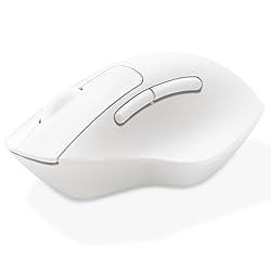ELECOM Bluetooth Mouse Ergonomic Shape, Silent