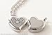 Aromatherapy Essential Oil Diffuser Necklace - 8 Pads - Heart Jewelry - Hypo-allergenic Surgical Stainless Steel Locket Pendant
