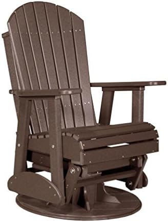 LuxCraft PolyTuf 2' Adirondack Swivel Glider