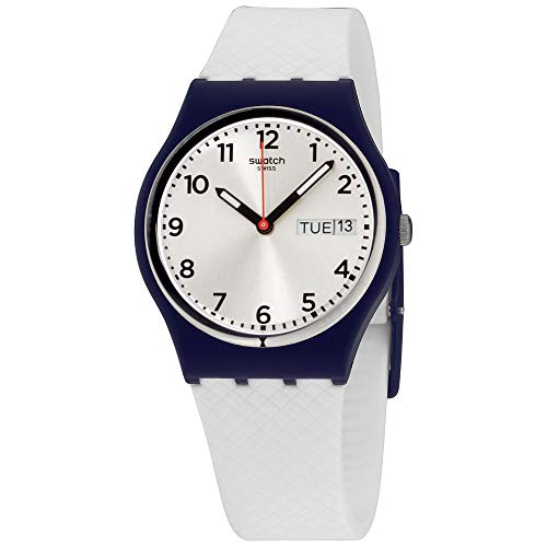 Swatch Men's GN720 Analog Display Quartz White Watch Swatch Men's GN720 Analog Display Quartz White Watch