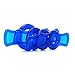 Doc Johnson Titanmen - 4 C-Ring Set - Helps Create Firmer and Thicker Erections - Side Tabs for Easy Removal and Adjustment - Blue