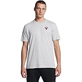 Under Armour Mens Project Rock Red One Sleighin Gains Short Sleeve T Shirt