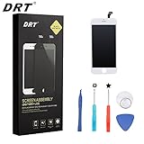 DRT Replacement LCD Touch Screen Digitizer Frame Assembly Full Set with 5-Piece Tools for iPhone 5 - White