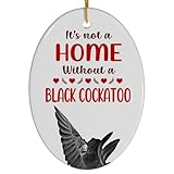 Black Cockatoo Christmas Ornament 2024 - Its Not A