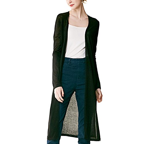 lightweight maxi cardigan