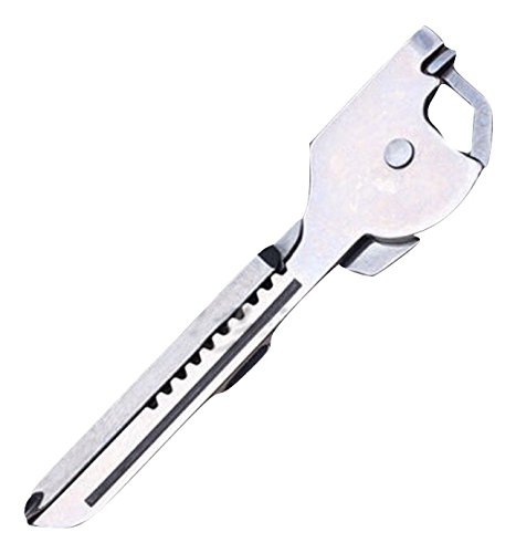 Dida-key 6 in 1 stainless steel utility keychain multi-…