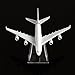 24-Hours The United Arab Emirates Airline A380 Metal Airplane Models Child Birthday Gift