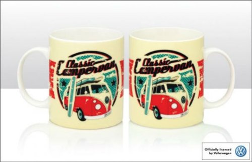 VW Camper Van Mug - Classic Campervan Retro Surfer Style