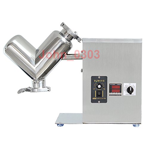 Click Here to See More Images 2L Lab Shear V Type Dry Powder Mixer Mixing Machine Blender Blending Machine, CE Certification