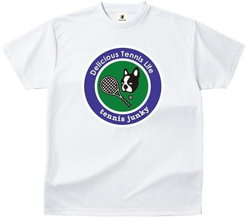 Amazon テニスジャンキー Tennis Junky ドライ Tシャツ 夢 ウィンブルドン 1 Tj 1 ホワイト S シャツ 通販
