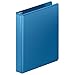 Wilson Jones Heavy Duty Round Ring View Binder with Extra Durable Hinge, 1 Inch, Customizable, PC Blue (W363-14-7462)